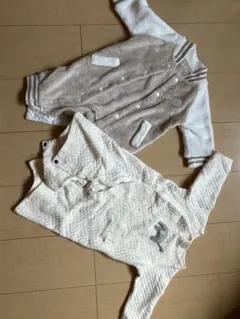 ロンパース・カバーオール 50-70cm 2点セット