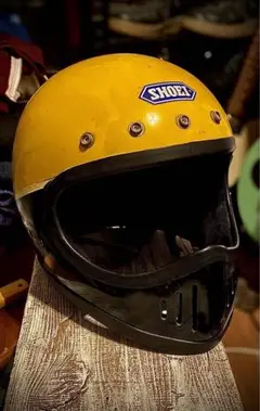 ビンテージ SHOEI ヘルメット リアル エイジング