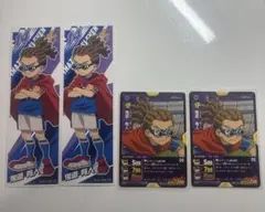 イナズマイレブン TCG ロングステッカー 鬼道有人 3枚セット