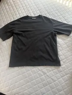 ユニクロ　エアリズムコットンオーバーサイズTシャツ　UNIQLO U 5部袖