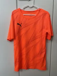 PUMA オレンジ Lサイズ シャツ