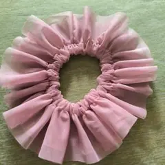 ハンドメイド　シュシュ