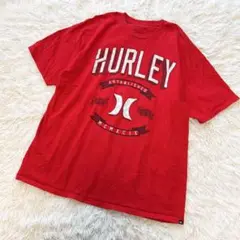 HURLEY ハーレー メンズ 2XL Tシャツ ゆるダボ 大きめサイズ 赤