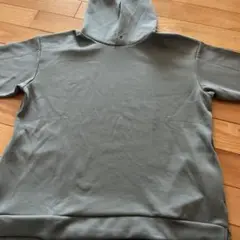 フード付き半袖スエットパーカー M GU購入