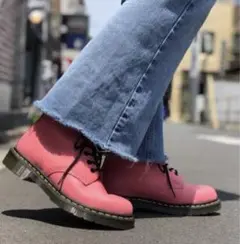 Dr.Martens ドクターマーチン 1460 8ホールレザーブーツ PINK