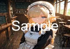 A4サイズアートポスター 1点もの 美女ポスター最高品質 E-L-５１