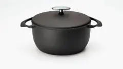 キャセロール(22cm) マットブラック