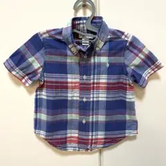Ralph Lauren チェックシャツ 12M/80cm