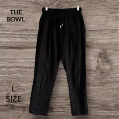 THE BOWL韓国製 黒カジュアルパンツ カーゴパンツ Lサイズ