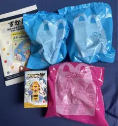 ハッピーセット　5点　クレヨンしんちゃん　リカちゃん　ジョブレイバー　ずかん