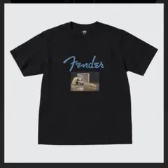 Fender ブラック Tシャツ Lサイズ　新品未開封　ユニクロ　UNIQLO