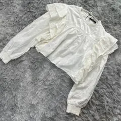 ✨良品✨ Bershka ベルシュカ ブラウス コットン インド製 サイズS