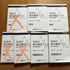 矢島スピードチェック2025 上3法（裁断済） 司法試験・予備試験】矢島のスピードチェック講座（2025年合格
