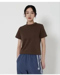 BEAUTY&YOUTH オーガニックコットン Tシャツ ブラウン