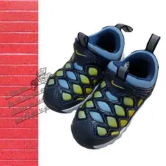 NIKE ナイキ✨ベビーシューズ スニーカー ネイビー ロゴ【13】カジュアル