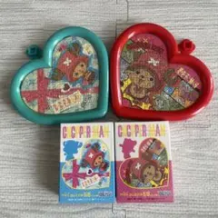 ワンピース　チョッパー　ハート　パズル68pcs完成品