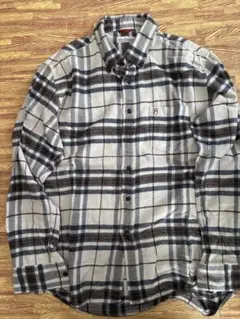 Hush Puppies チェック柄 長袖シャツ L