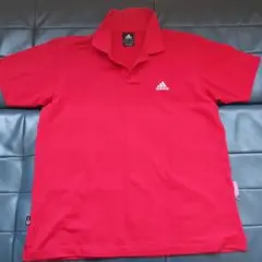 adidas レッド ポロシャツ 2XOLサイズ