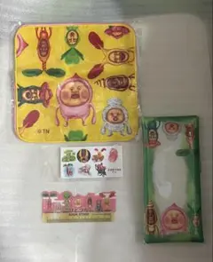 こびとづかん ハンドタオルなどキャラクターグッズ