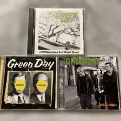 GREEN DAY グリーン・デイ　CDアルバム3枚セット まとめ売り