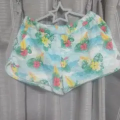 トロピカル花柄サーフパンツ