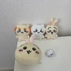 ちぃかわ　お座りぬいぐるみ　フェイスマスコットなどセット