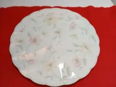 Narumi ボーンチャイナ製 シルキーホワイト 皿