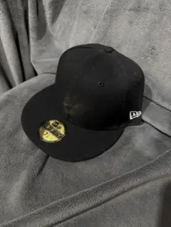 New Era 59FIFTY ブラック キャップ 7 1/4