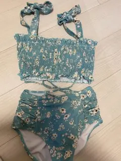 花柄水着