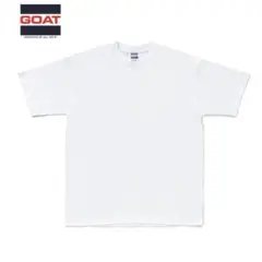 GOAT/SHORT SLEEVE TEE ( WHITE/ L )抗菌、防臭