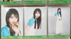 乃木坂46 矢田萌華　シャーリングワンピ　生写真　コンプ