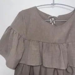 merlot メルロー　フリルブラウス