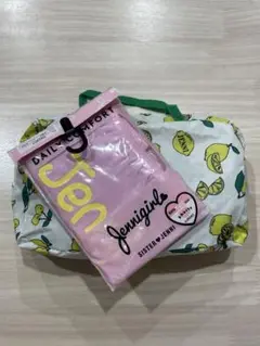 Jennigirl 女の子用ショーツ 140cm ピンク&ミニポーチ