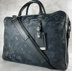 美品/希少 トゥミ Courtland限定 ビジネスバッグ 2way A4可 紺