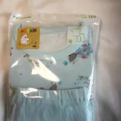 新品　ユニクロ　MOOMIN パジャマ 水色　120