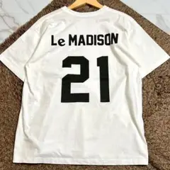 NUMBERING TEE M Le MADISON 21 ナンバリングTシャツ NUMBERRING TEE LE MADISON | ALL | MADISONBLUE