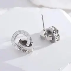 ✳️ローマ数字 リングピアス シルバー✳️只今SALE中✳️