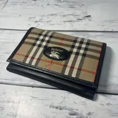 バーバリー ノバチェック カードケース 名刺入れ