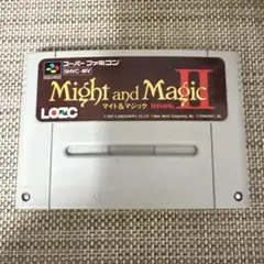 スーパーファミコン　マイト＆マジックⅡ