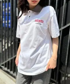 【新品】Teem Store ワンポイント ロゴビッグ ポロシャツ S