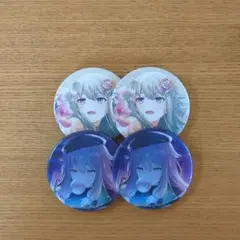 プロセカ 草薙寧々 グリッター缶バッジ 8B 40B