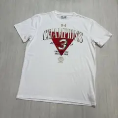 ☆アンダーアーマー　ヒートギア　千葉ジェッツ　天皇杯　ルーズ　半袖　Tシャツ　L