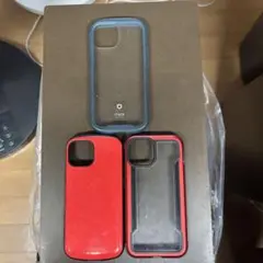 iFaceと 赤 ハードケース 3個セット