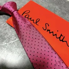 【✨美品✨】Paul Smith ポールスミス ネクタイ ドット柄 シルク