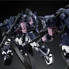 RG MS-06R-1A ブラックトライスターズザクII 3体&ベースセット RG 1/144 MS-06R-1A 黒い三連星専用ザクII [Black Tri-Stars