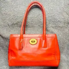 coach コーチ ハンドバッグ 赤
