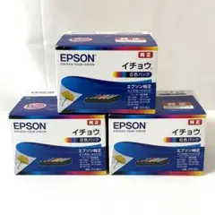 EPSON イチョウ インクカートリッジ 3箱セット [期限切れ]