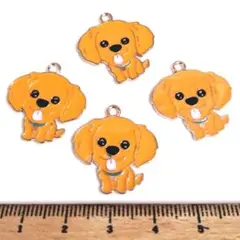 在庫5セット⭐トイラプードル？.。.:*4個♡ゴールドチャーム