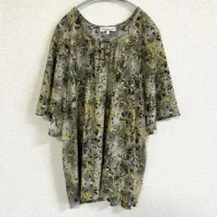 チャージ☆charge フレア袖カットソー　レナウン　ゆったりめ