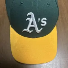 New Era A's ベースボールキャップ
